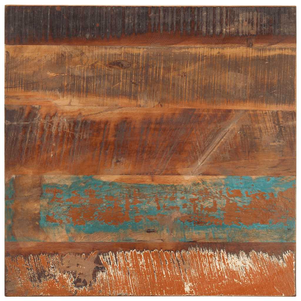 Tafelblad vierkant 25-27 mm 60x60 cm massief gerecycled hout is nu te koop bij PeponiXL, paradijselijk wonen!