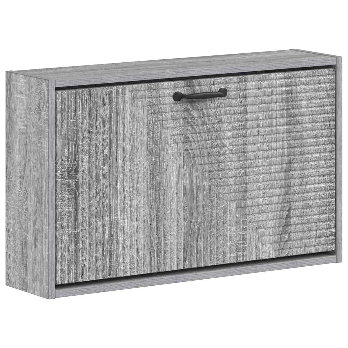 Wandgemonteerde Schoenkast HAARLEM 71 x 17 x 43 cm Bewerkt hout is nu te koop bij PeponiXL, paradijselijk wonen!