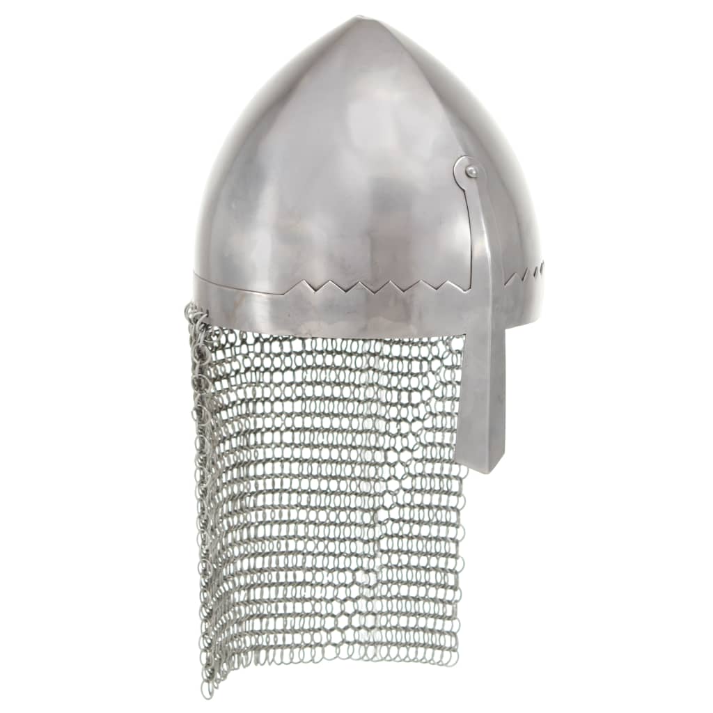 Ridderhelm replica LARP staal zilverkleurig is nu te koop bij PeponiXL, paradijselijk wonen!