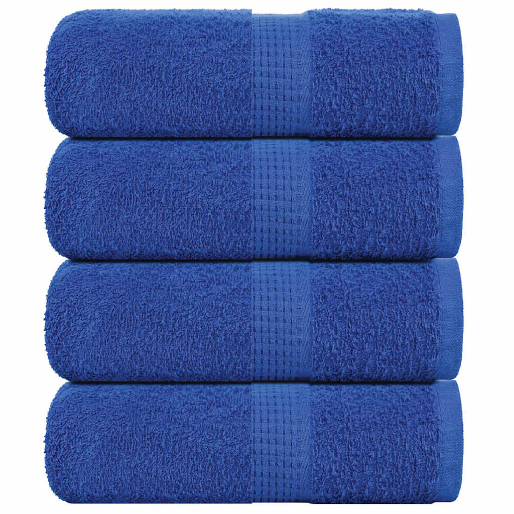 Washandjes FROGN 4 st 30x30 cm 360 g/m² blauw is nu te koop bij PeponiXL, paradijselijk wonen!