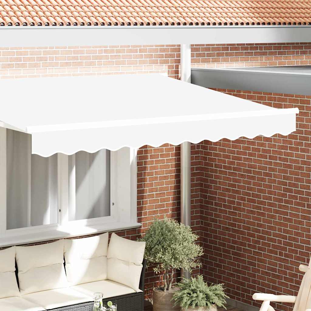 Markies Valance Wit 330 x 20 cm Canvas is nu te koop bij PeponiXL, paradijselijk wonen!