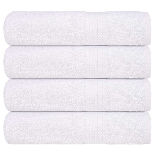 Douchehanddoeken FROGN 4 st 70x140 cm 360 g/m² wit is nu te koop bij PeponiXL, paradijselijk wonen!