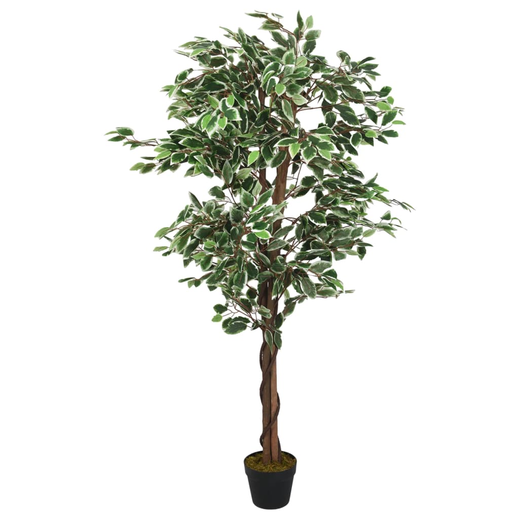 Kunstplant ficus 1260 bladeren 200 cm groen is nu te koop bij PeponiXL, paradijselijk wonen!