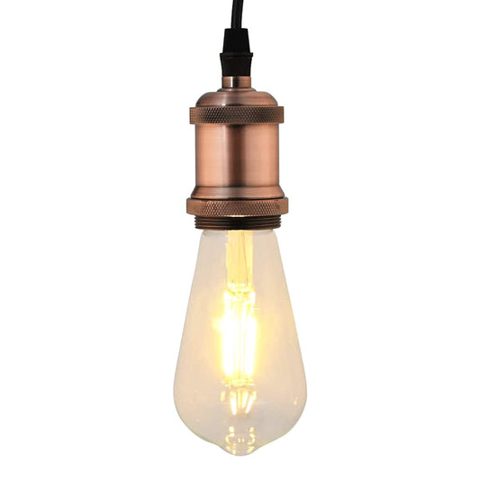 Lamphouders 2 st rood brons E27 is nu te koop bij PeponiXL, paradijselijk wonen!