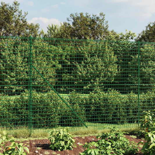 Draadgaashek 2x25 m gegalvaniseerd staal groen is nu te koop bij PeponiXL, paradijselijk wonen!