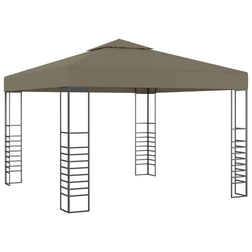 Tuinpaviljoen 180 g/m² 3x3 m taupe is nu te koop bij PeponiXL, paradijselijk wonen!