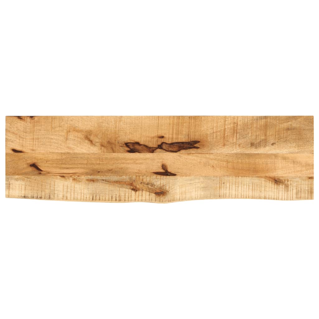 Tafelblad met natuurlijke rand 110x20x2,5 cm massief mangohout is nu te koop bij PeponiXL, paradijselijk wonen!