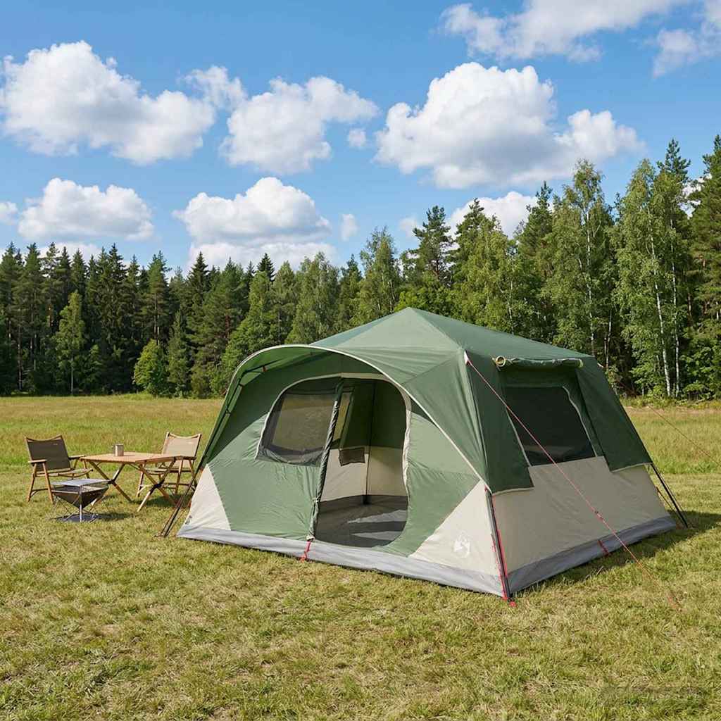 Directe Tent Groen 365 x 280 x 200 cm Polyester en staal is nu te koop bij PeponiXL, paradijselijk wonen!