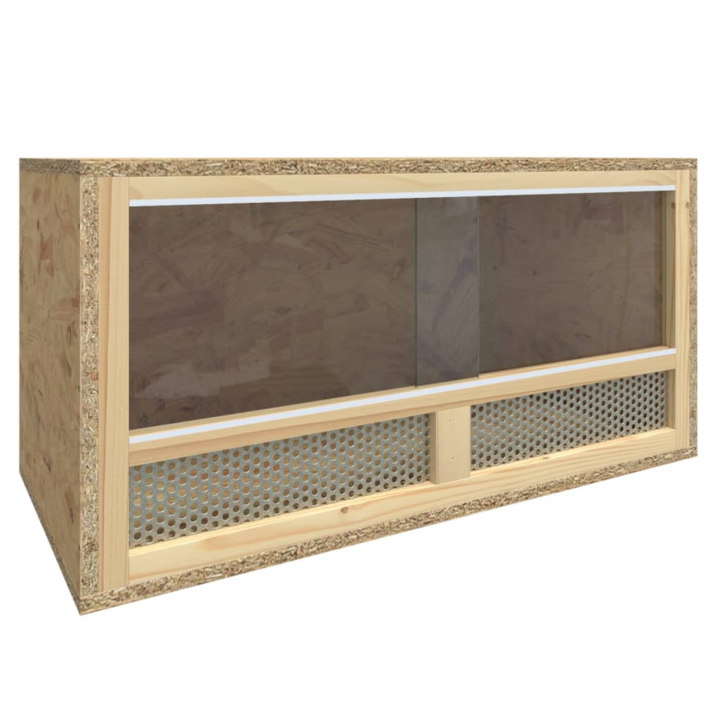 Terrarium 60x30x30 cm bewerkt hout is nu te koop bij PeponiXL, paradijselijk wonen!