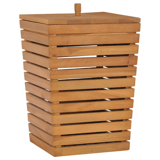 Wasmand 30x30x45 cm massief teakhout is nu te koop bij PeponiXL, paradijselijk wonen!