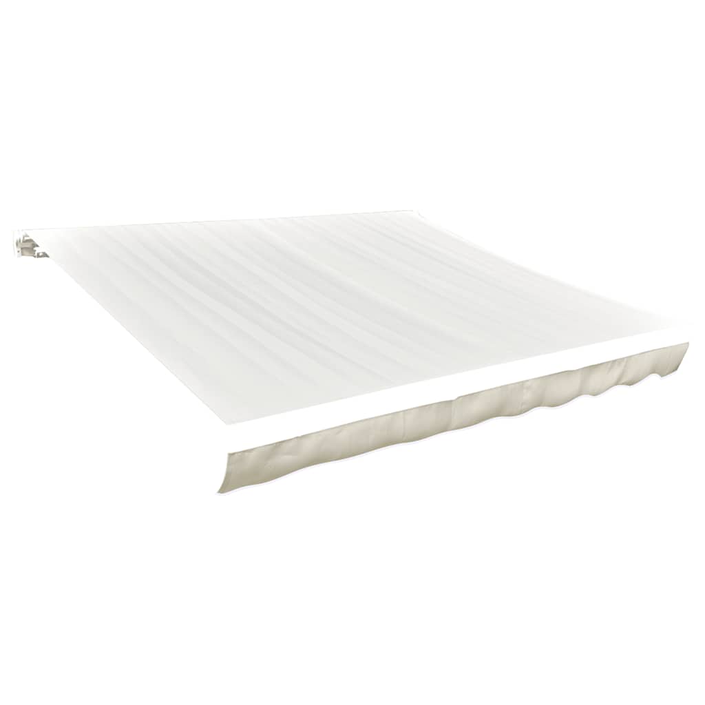 Vervangingsdoek voor luifel 5x3 m polyester crèmekleurig is nu te koop bij PeponiXL, paradijselijk wonen!