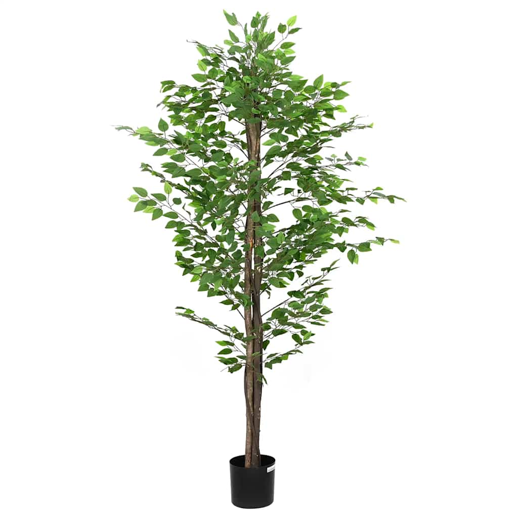 Kunst Ficus Plant 1260 bladeren 200 cm groen is nu te koop bij PeponiXL, paradijselijk wonen!