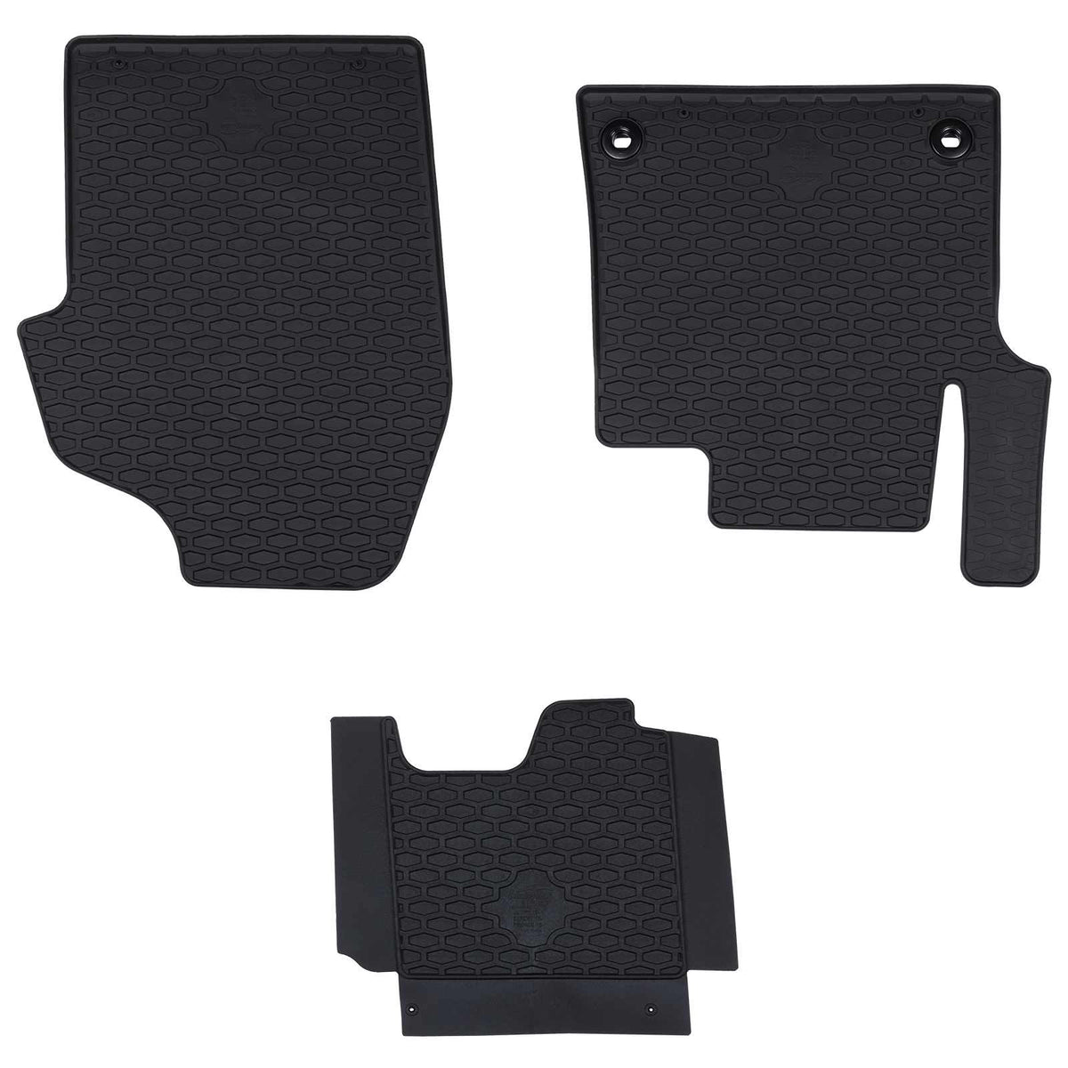 Autobodemmat 3 pcs Zwart Rubber is nu te koop bij PeponiXL, paradijselijk wonen!