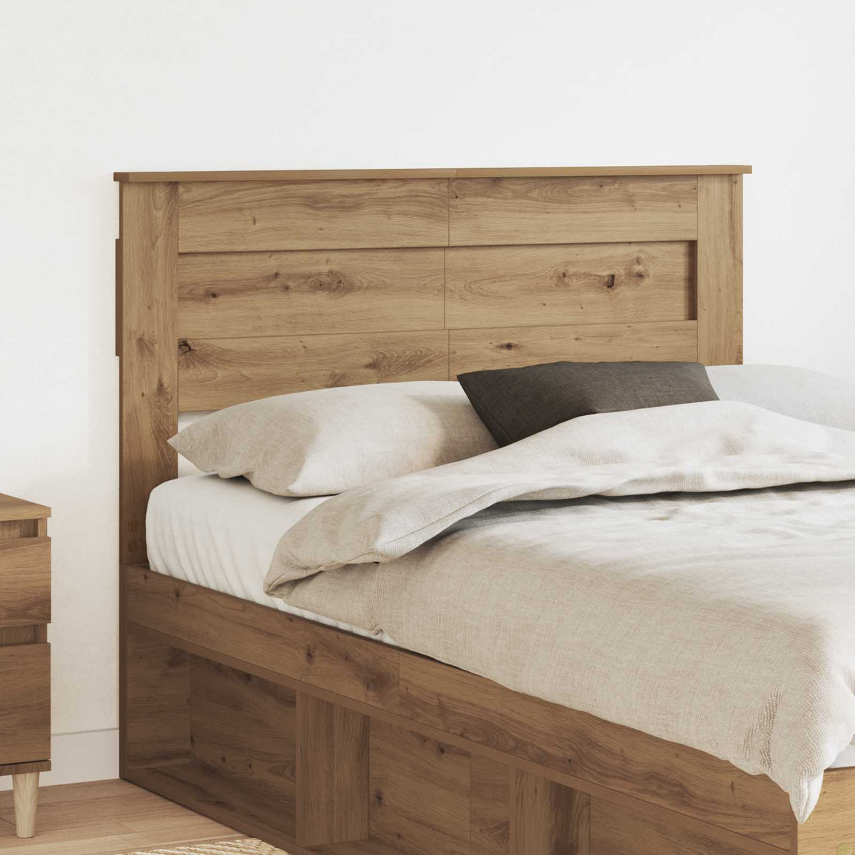 Hoofdbord Artisan Eiken Bewerkt hout is nu te koop bij PeponiXL, paradijselijk wonen!