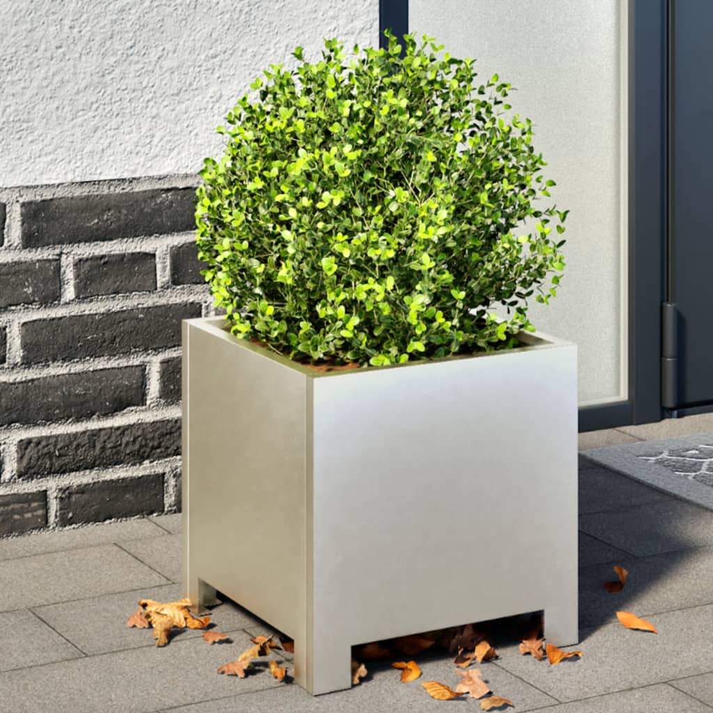 Plantenbak 30x30x30 cm roestvrij staal is nu te koop bij PeponiXL, paradijselijk wonen!
