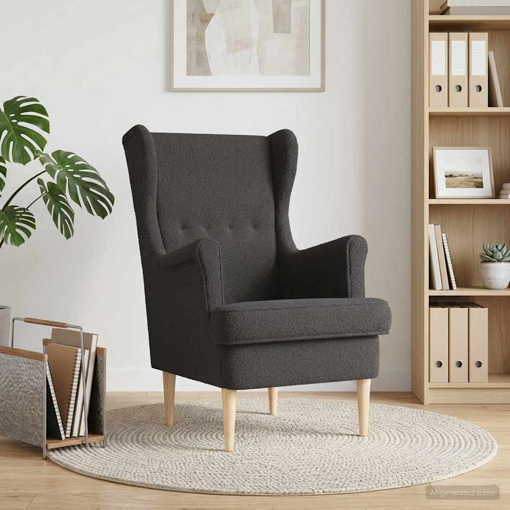 Fauteuil Donkergrijs Stof is nu te koop bij PeponiXL, paradijselijk wonen!