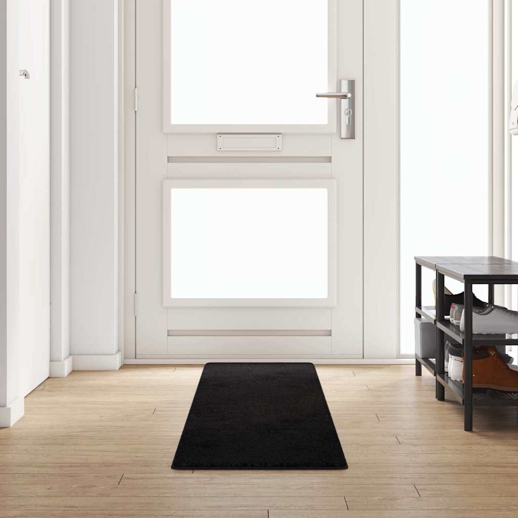 Tapijt Loper Zwart 50 x 300 cm 100% Polypropylene Tuft is nu te koop bij PeponiXL, paradijselijk wonen!