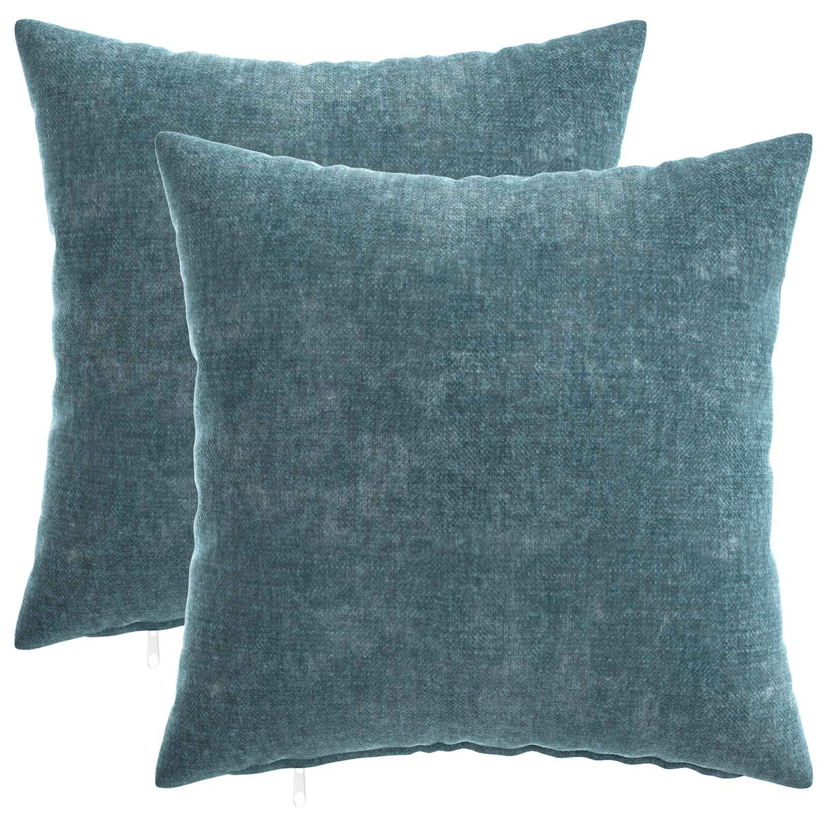 Kussensloop 2 st HEERLEN Blauw 35 x 35 cm Chenille Stof is nu te koop bij PeponiXL, paradijselijk wonen!