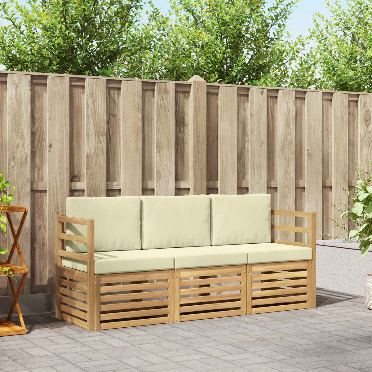 Sofa-Sets Massief Acaciahout is nu te koop bij PeponiXL, paradijselijk wonen!