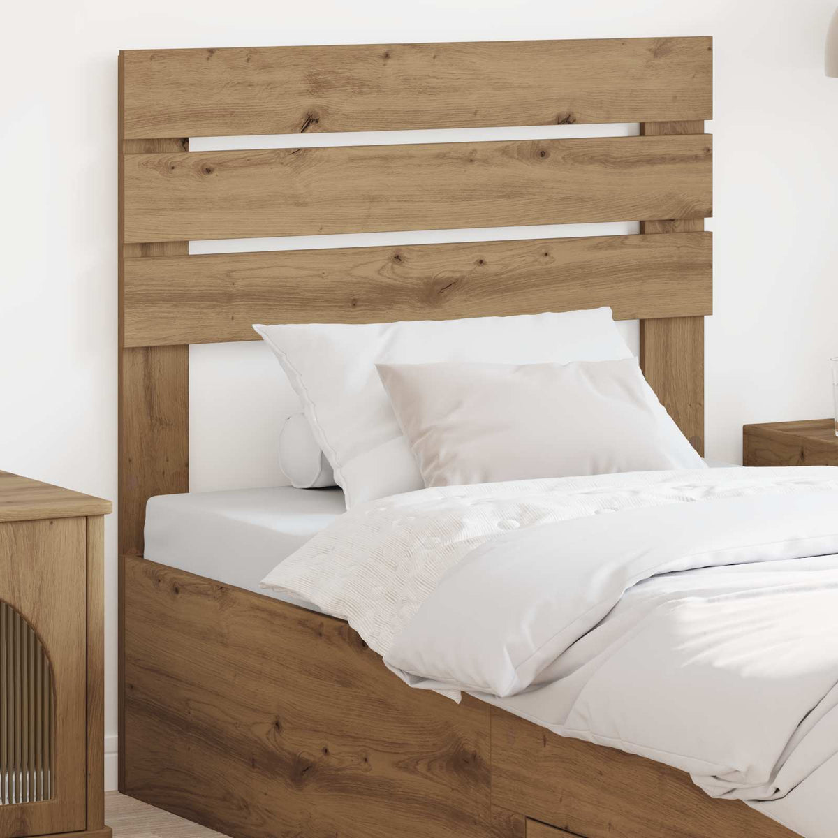 Hoofdbord Artisan Eiken Bewerkt hout is nu te koop bij PeponiXL, paradijselijk wonen!