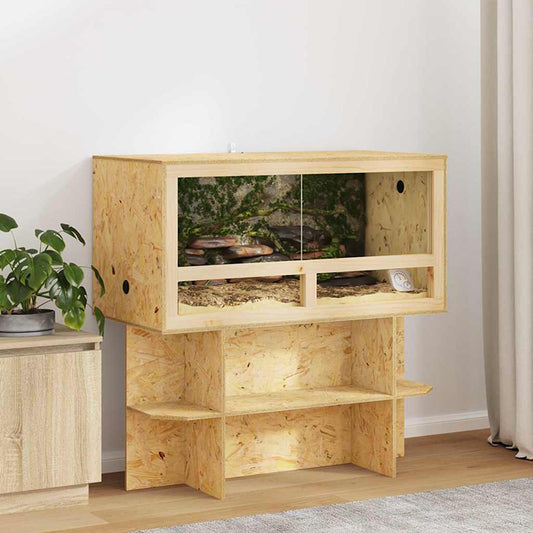 Terrarium Bruin 100 x 50 x 100 cm OSB is nu te koop bij PeponiXL, paradijselijk wonen!