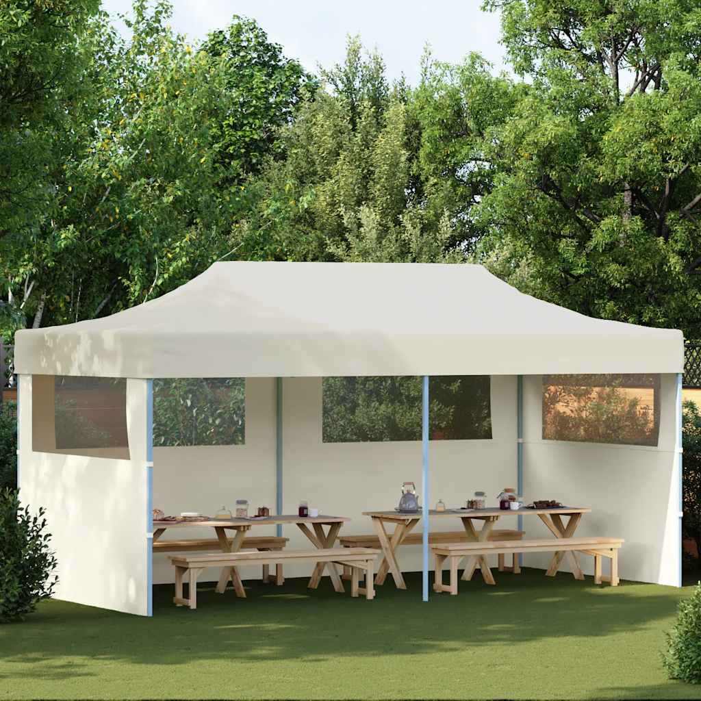 Partytent pop-up inklapbaar 3x6 m crème is nu te koop bij PeponiXL, paradijselijk wonen!