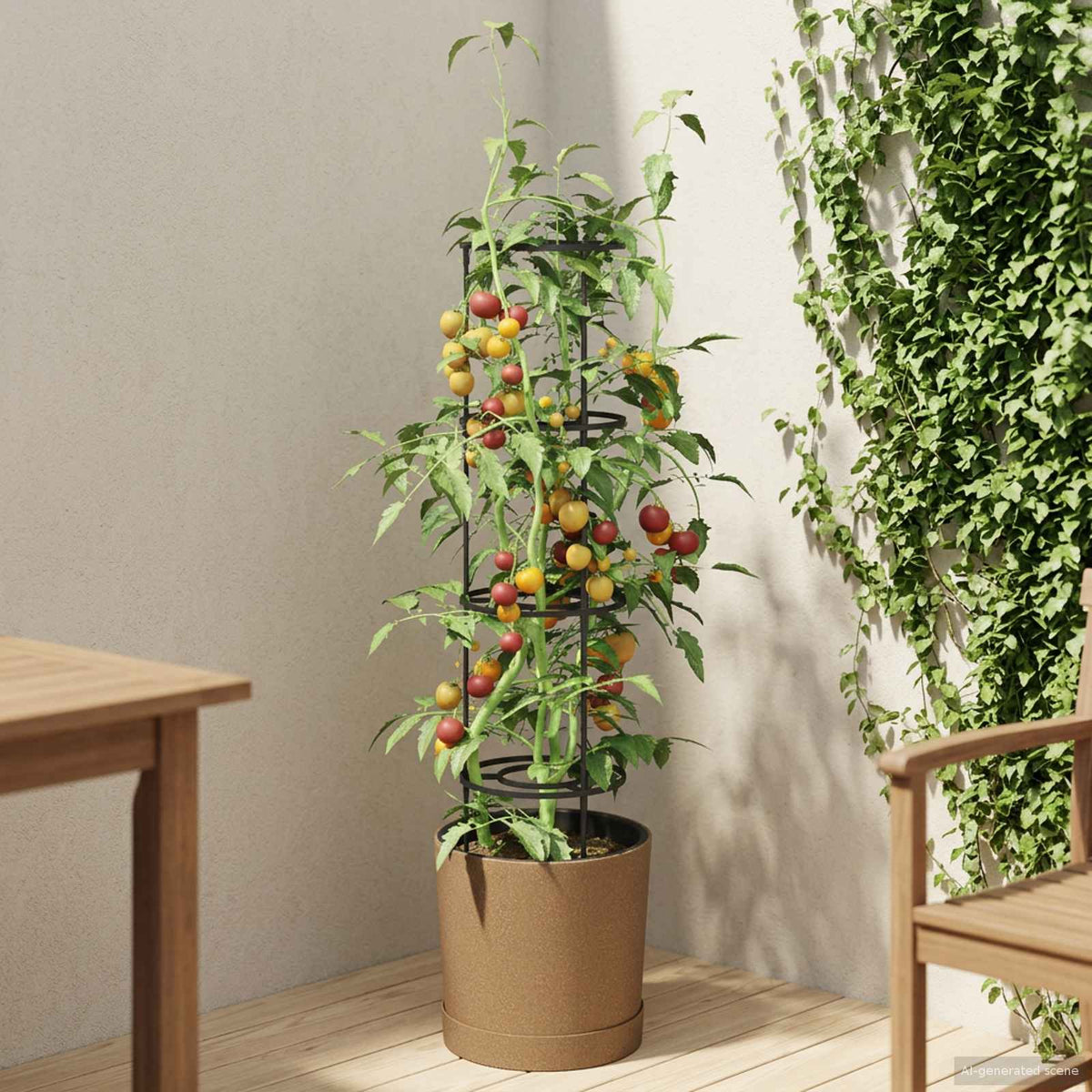 Tomatenkweker Naturo ECO Ø 29 x 106 cm WPC is nu te koop bij PeponiXL, paradijselijk wonen!