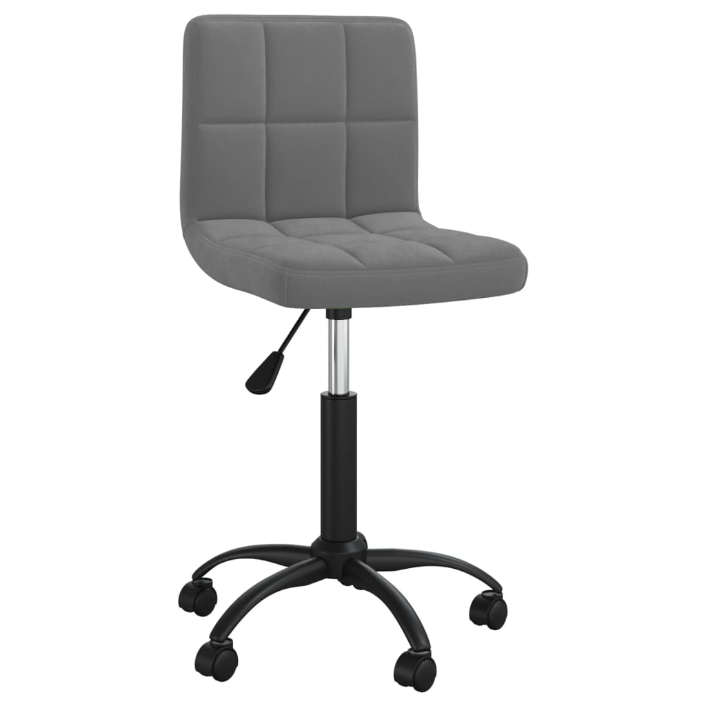 Eetkamerstoel draaibaar fluweel donkergrijs is nu te koop bij PeponiXL, paradijselijk wonen!