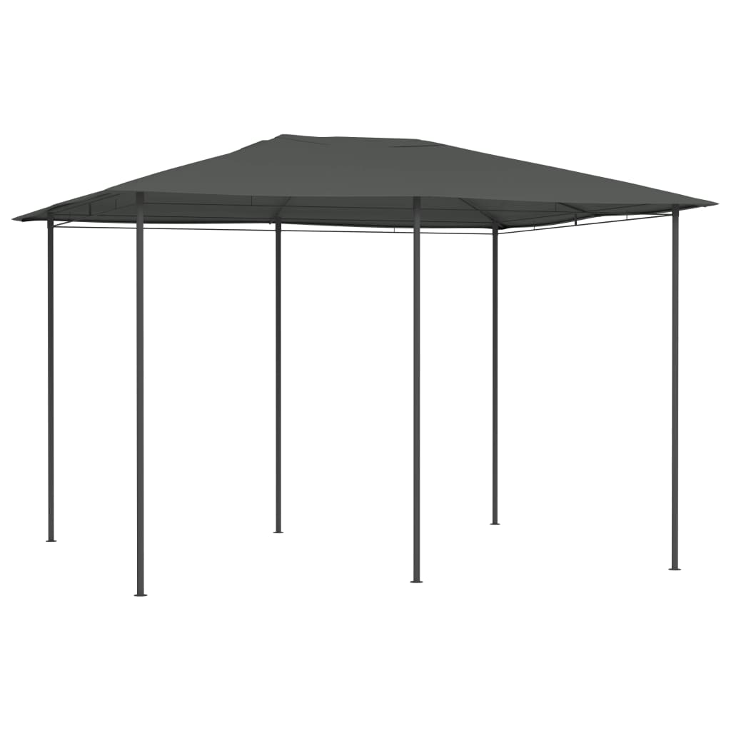 Prieel 160 g/m² 3x4x2,6 m antracietkleurig is nu te koop bij PeponiXL, paradijselijk wonen!