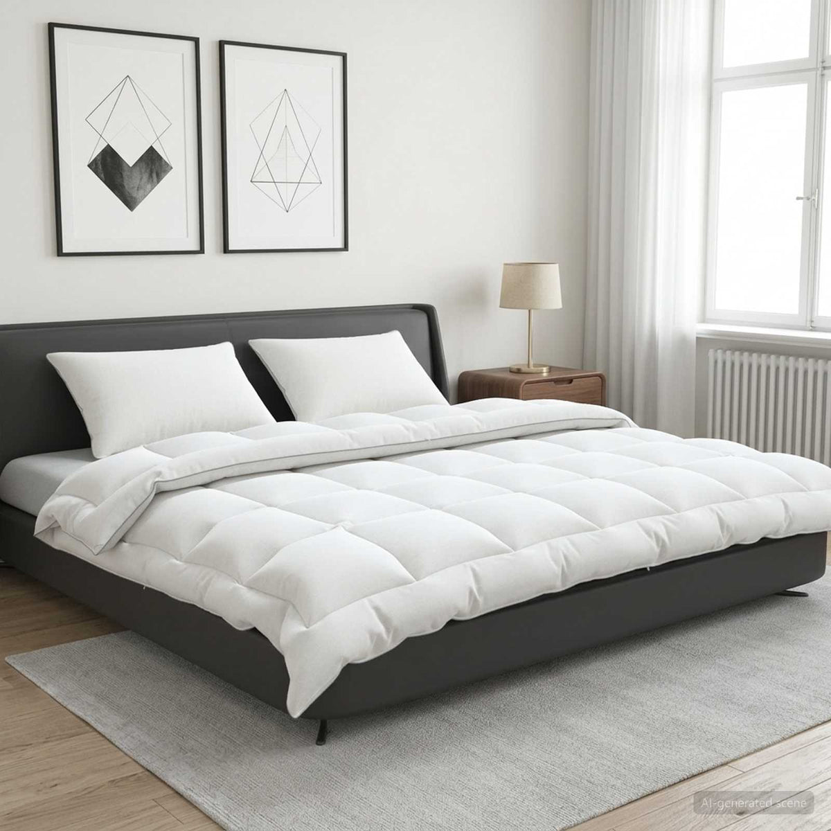 Dekbed en Kussen Set 3 st 220x240 cm 4 seizoenen 220 GSM Wol is nu te koop bij PeponiXL, paradijselijk wonen!