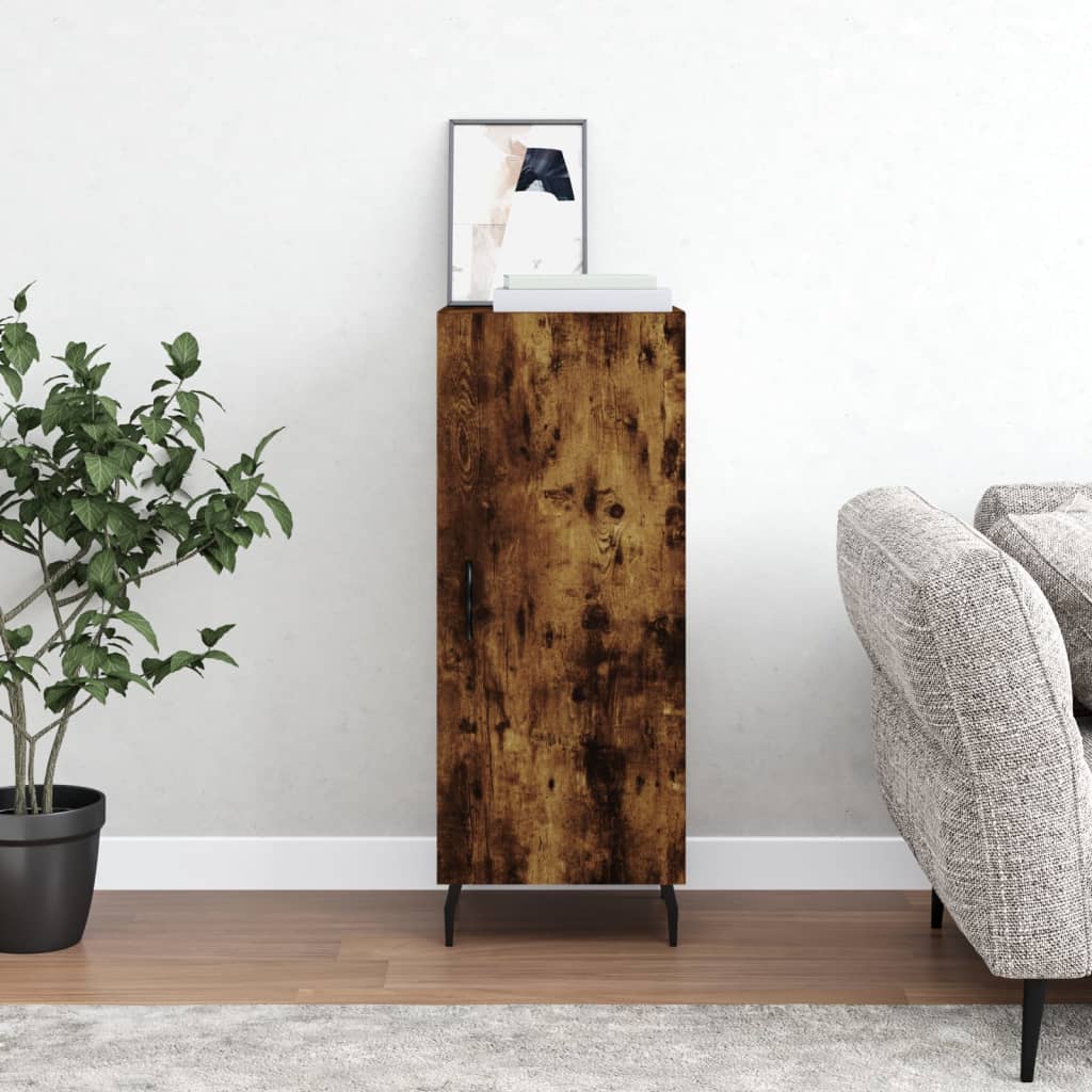 Dressoir 34,5x34x90 cm bewerkt hout gerookt eiken is nu te koop bij PeponiXL, paradijselijk wonen!