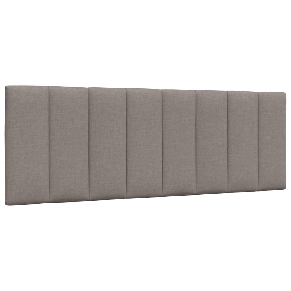 Hoofdbordkussen "Hanko" 120 cm stof taupe is nu te koop bij PeponiXL, paradijselijk wonen!