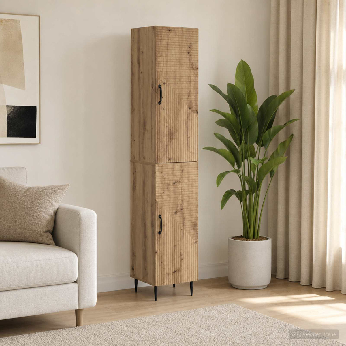 Kastenset 2 st Artisanaal eiken Bewerkt hout is nu te koop bij PeponiXL, paradijselijk wonen!