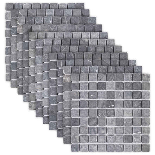 Mozaïek Tegels Grijs 30 x 30 cm Marmer is nu te koop bij PeponiXL, paradijselijk wonen!