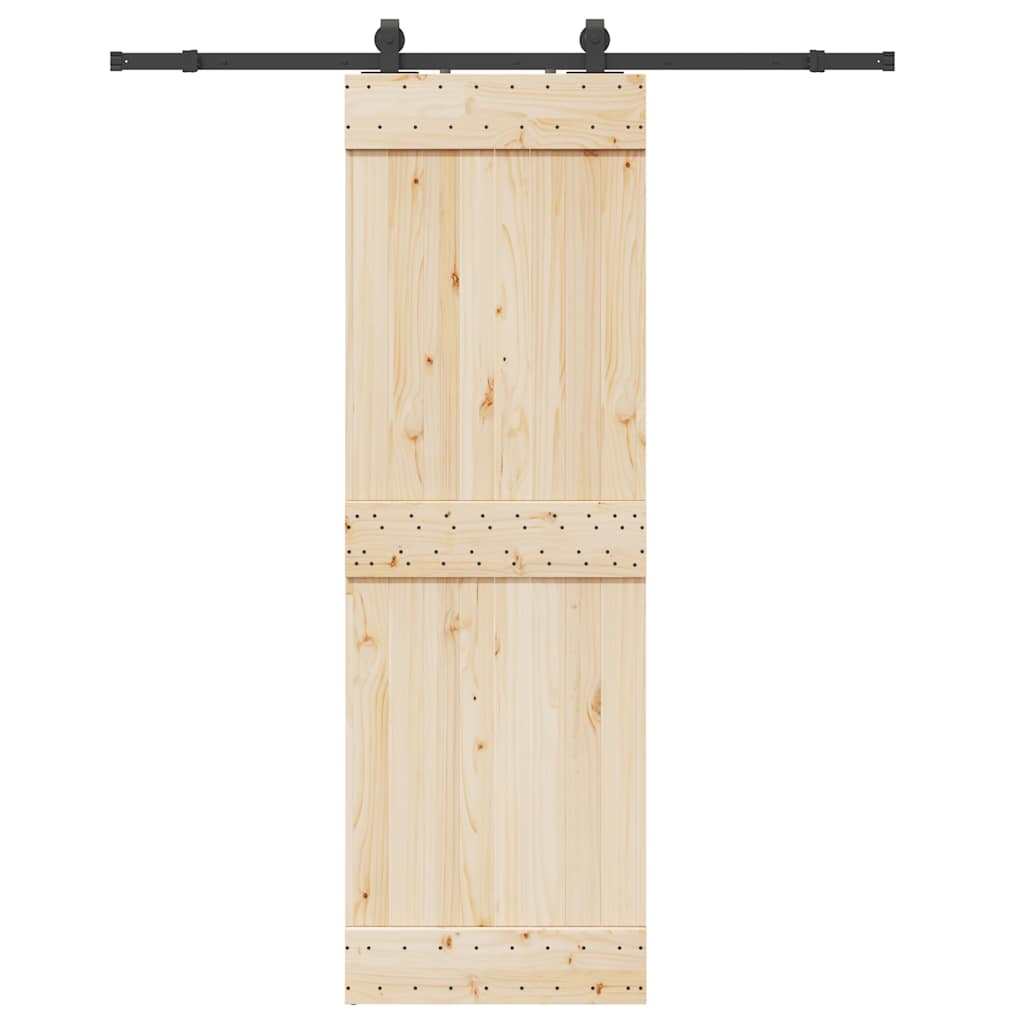 Doos met onderdelen voor schuifdeur 183 cm staal zwart is nu te koop bij PeponiXL, paradijselijk wonen!