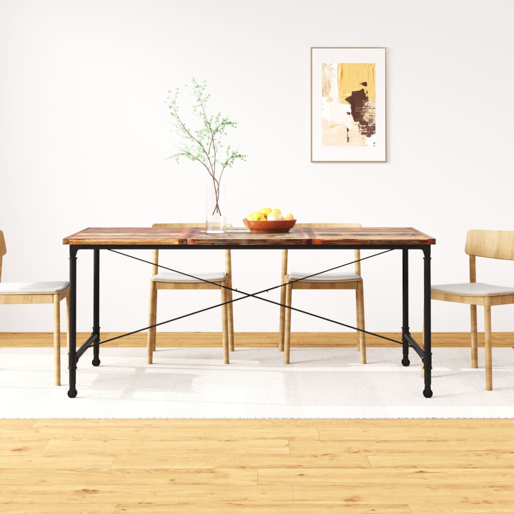 Eettafel 180 cm massief gerecycled hout is nu te koop bij PeponiXL, paradijselijk wonen!