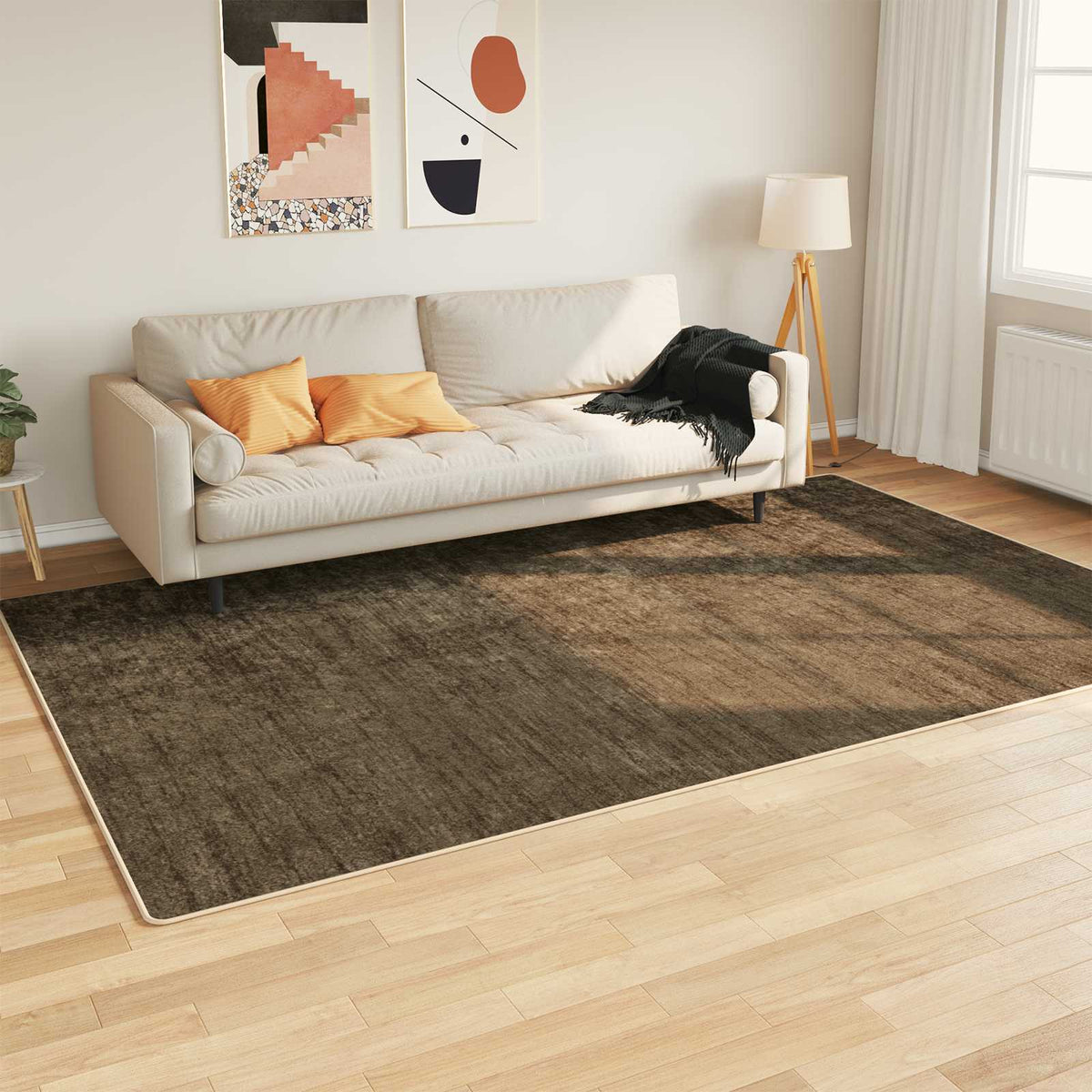 Vloerkleedloper MARSA Bosgroen 190 x 300 cm Polyester en PVC is nu te koop bij PeponiXL, paradijselijk wonen!