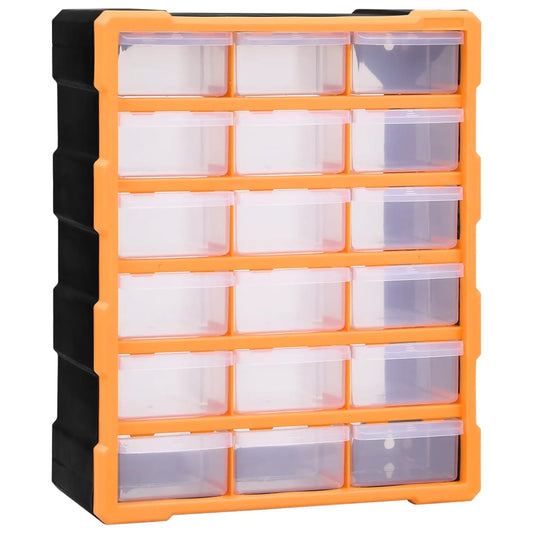 Organiser met 18 medium lades 38x16x47 cm is nu te koop bij PeponiXL, paradijselijk wonen!