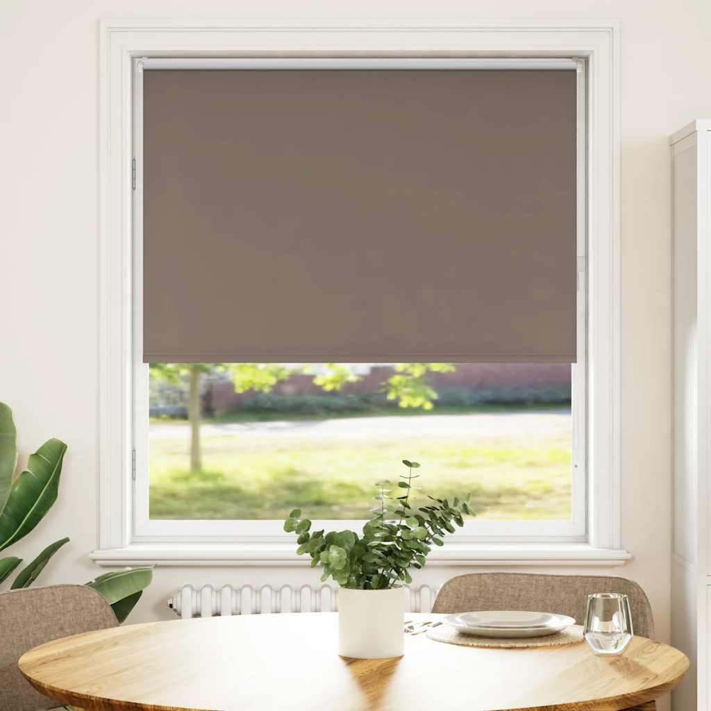 Rolgordijn verduisterend koffie 90x150 cm stofbreedte 85,7 cm is nu te koop bij PeponiXL, paradijselijk wonen!