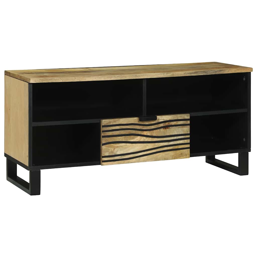 TV Eenheden met lade Bruin 105 x 33 x 46 cm Bewerkt hout is nu te koop bij PeponiXL, paradijselijk wonen!