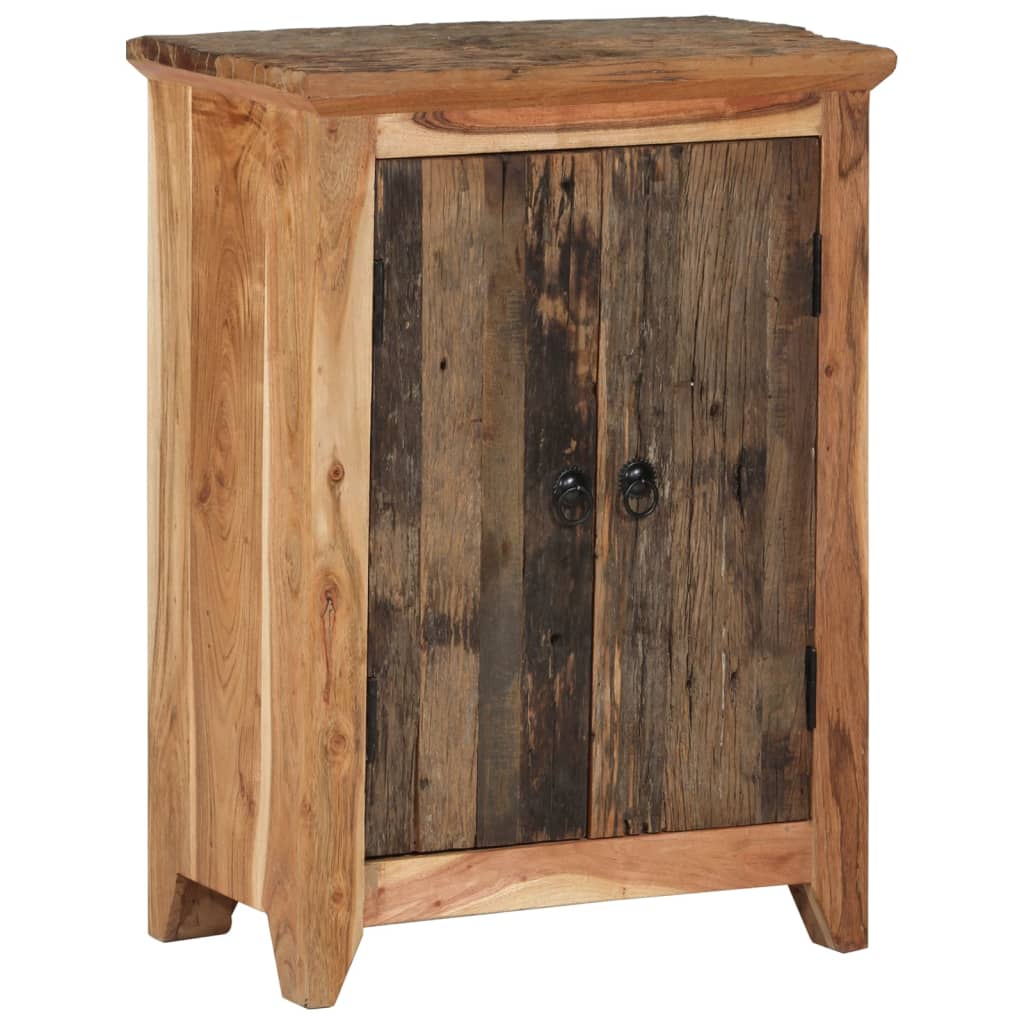 Dressoir 55x33x75 cm massief acaciahout en gerecycled hout is nu te koop bij PeponiXL, paradijselijk wonen!