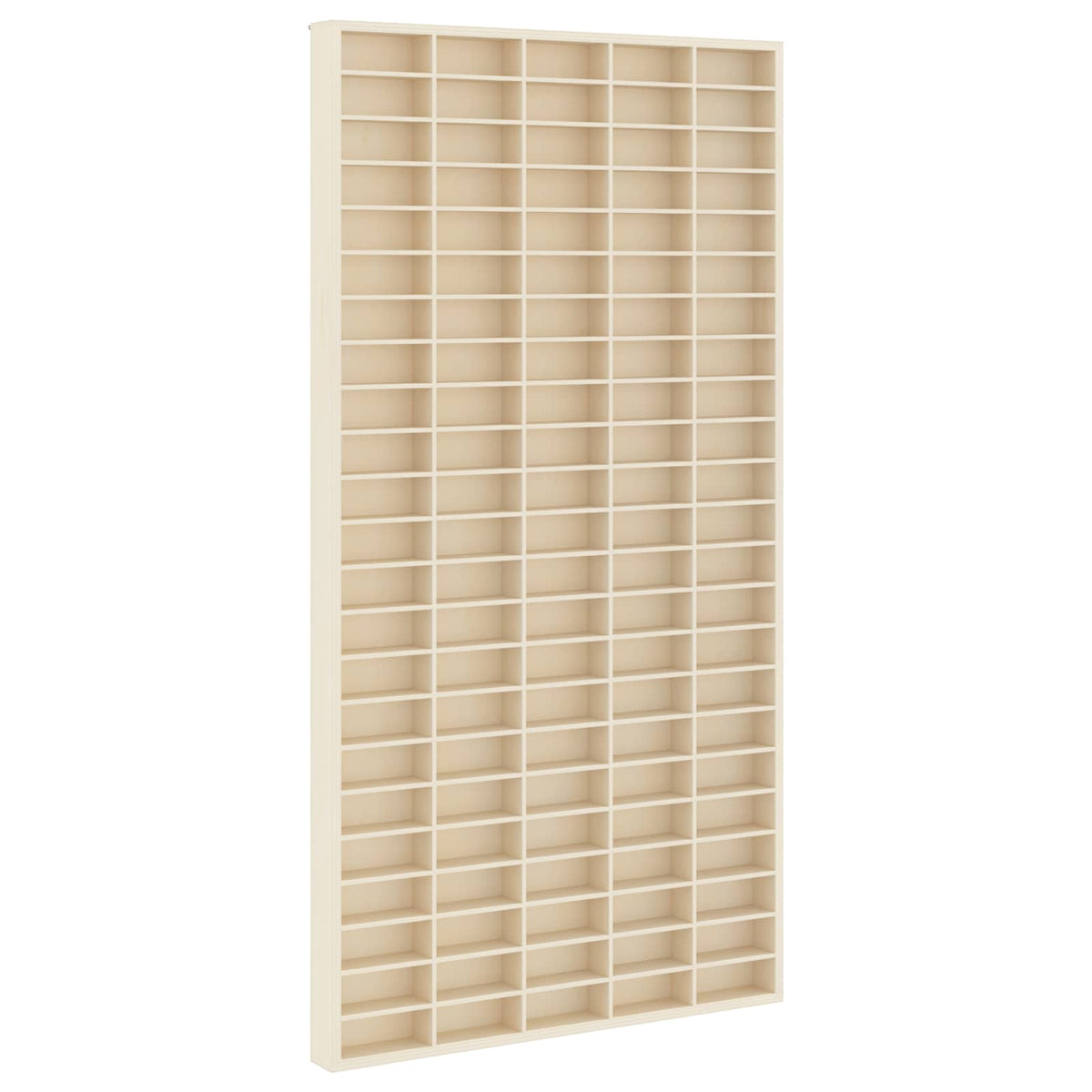 Muurdisplaykast met plank Beige 50 x 4,5 x 96 cm Bewerkt hout is nu te koop bij PeponiXL, paradijselijk wonen!