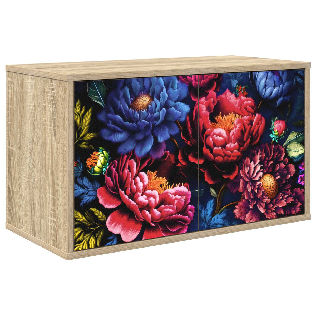 Wandgemonteerd tv-meubel KIEL 69 x 33 x 40 cm Sonoma Eiken is nu te koop bij PeponiXL, paradijselijk wonen!