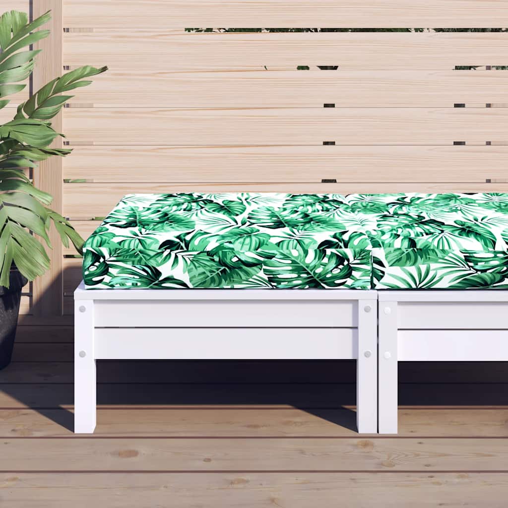 Palletkussen bladpatroon 60x60x9,5 cm oxford stof is nu te koop bij PeponiXL, paradijselijk wonen!