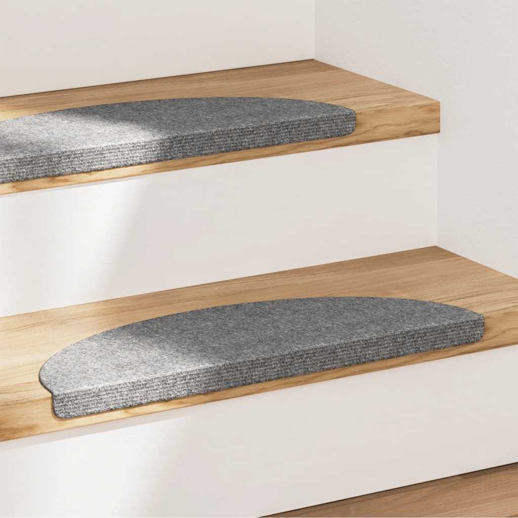 Trapmatten zelfklevend 15 st 56x17x3 cm grijs is nu te koop bij PeponiXL, paradijselijk wonen!