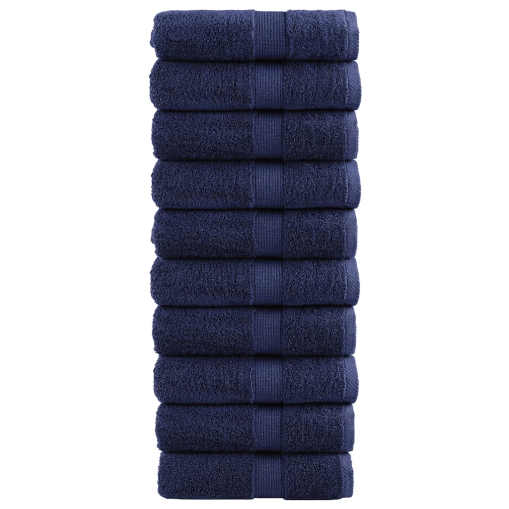Gastendoekjes SOLUND 10 st 600 g/m² 30x50 cm marineblauw is nu te koop bij PeponiXL, paradijselijk wonen!