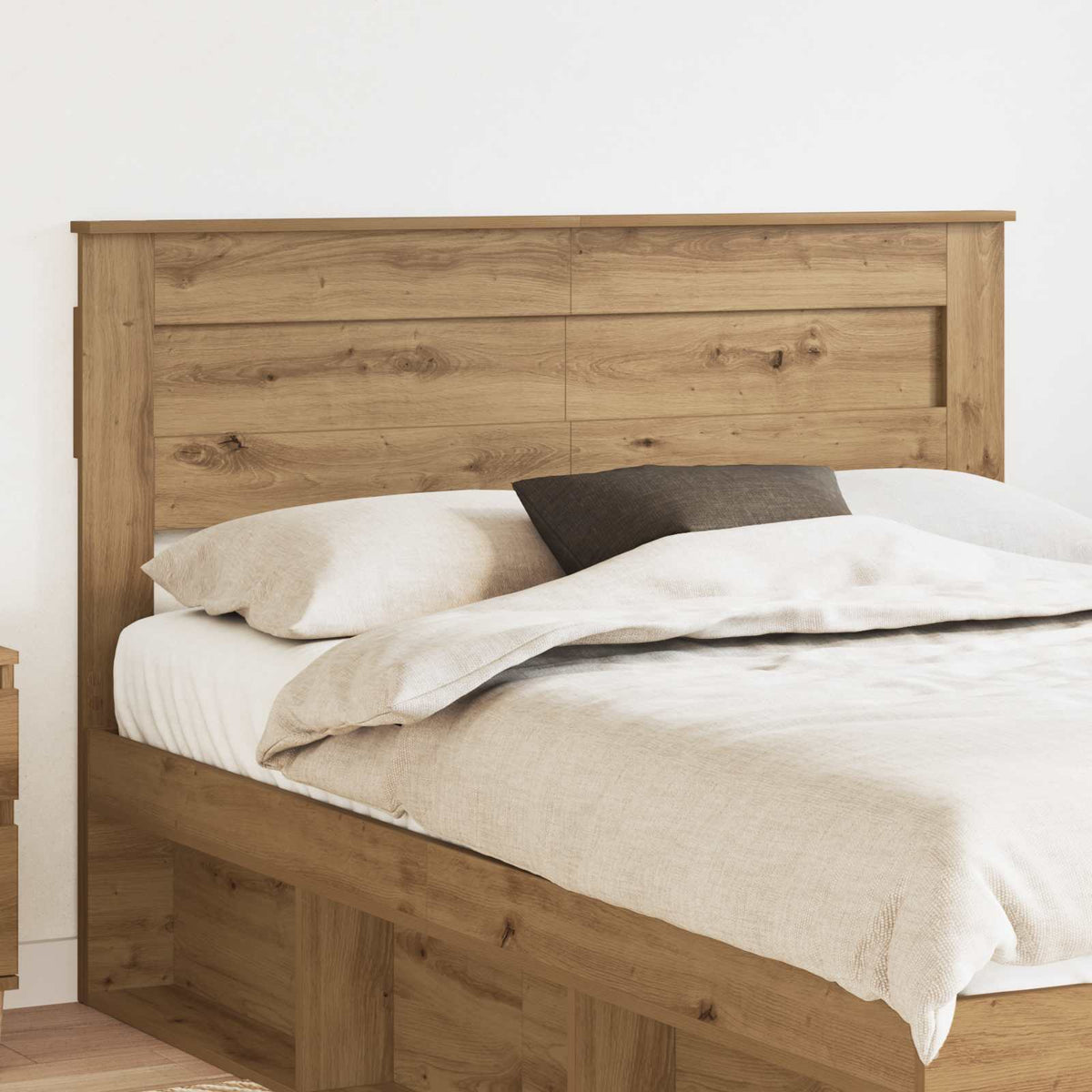 Hoofdbord Artisan Eiken Bewerkt hout is nu te koop bij PeponiXL, paradijselijk wonen!