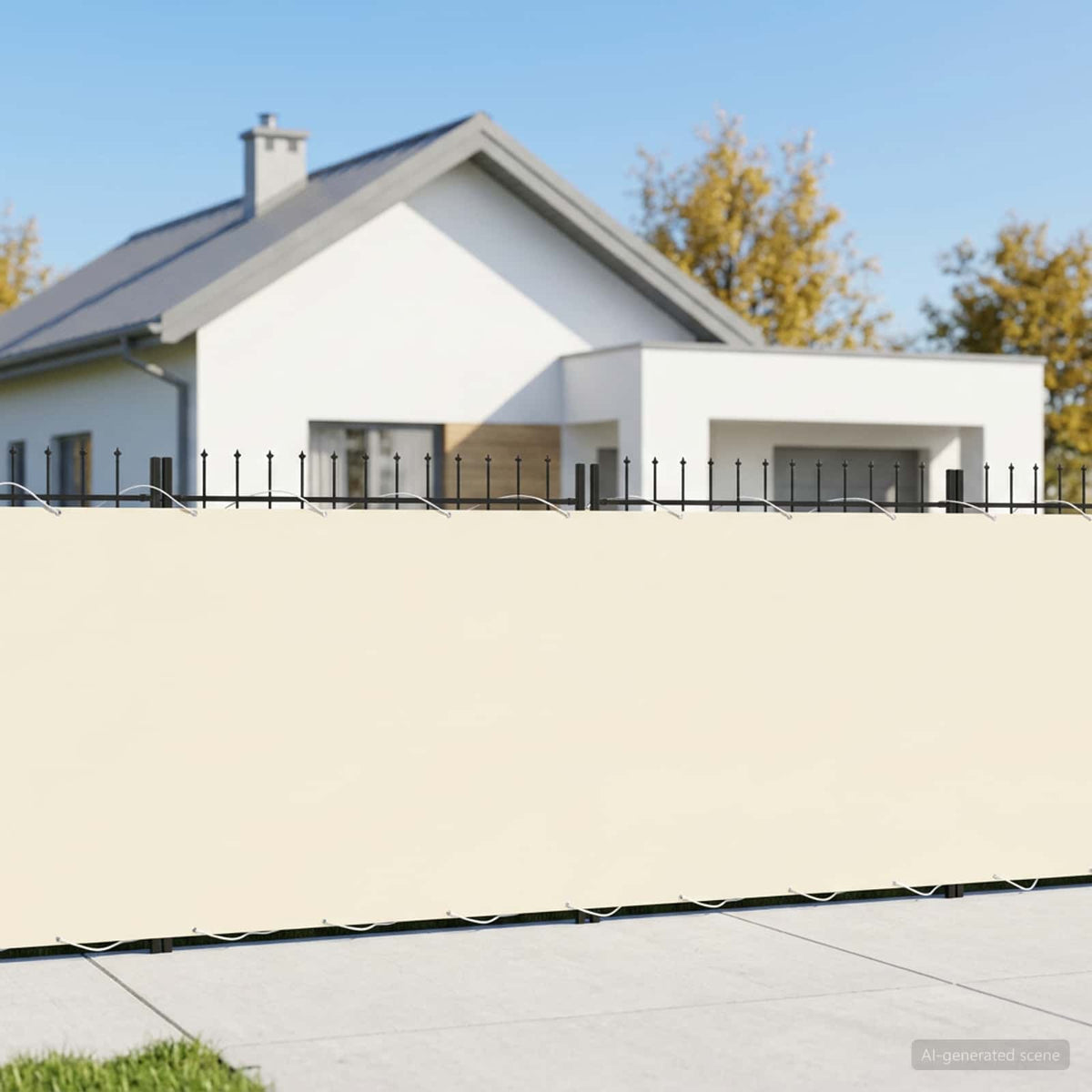 Balkon Privacy Scherm 180 x 500 cm Stof met PU-coating is nu te koop bij PeponiXL, paradijselijk wonen!