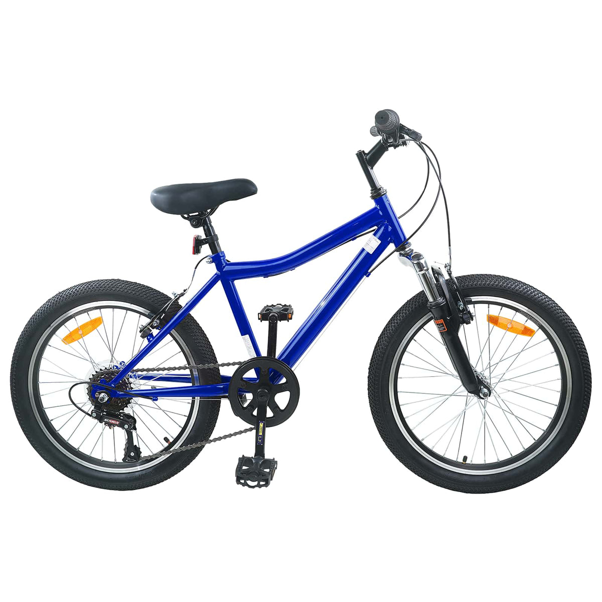 Kinderfiets 24 Inch 6-Speed voor 8-12 jaar oud Donkerblauw is nu te koop bij PeponiXL, paradijselijk wonen!