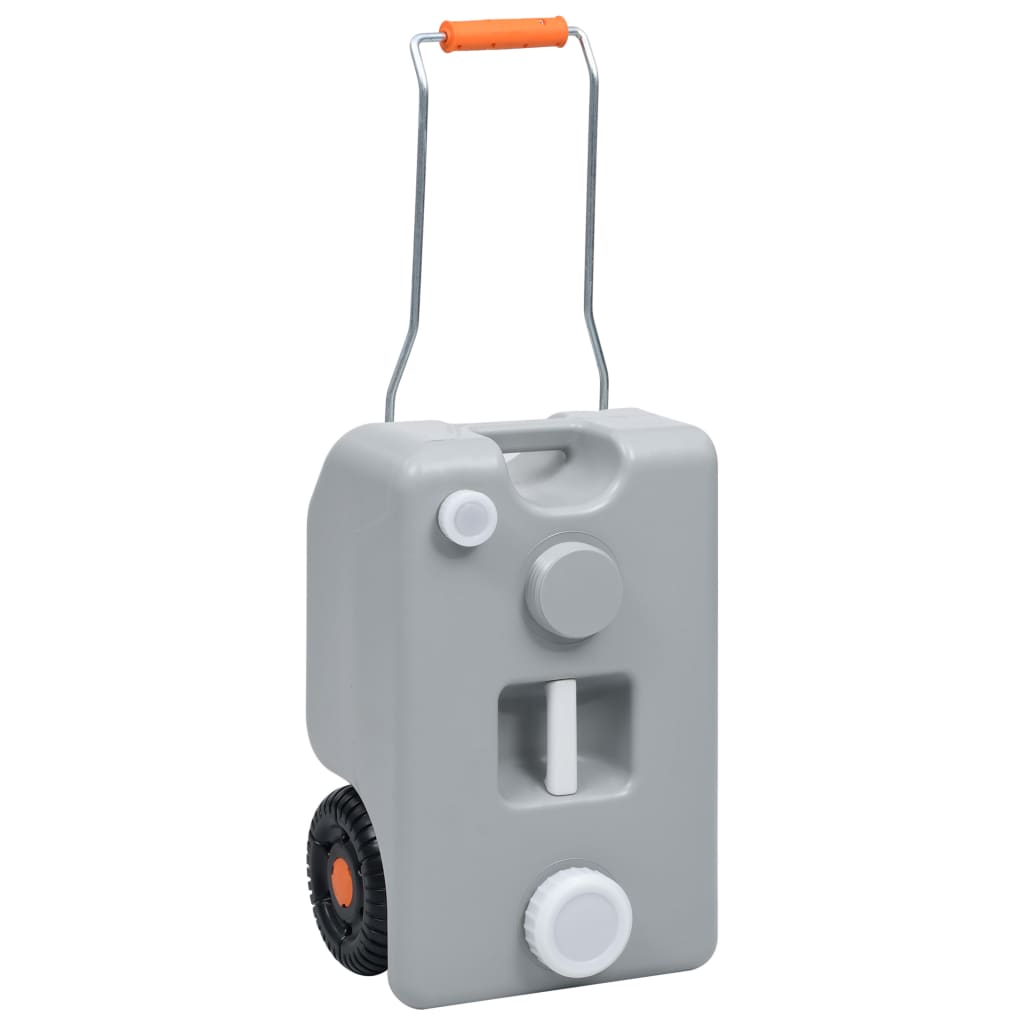 Watertank op wielen 25 L grijs is nu te koop bij PeponiXL, paradijselijk wonen!